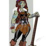 Orc Barbarian female
