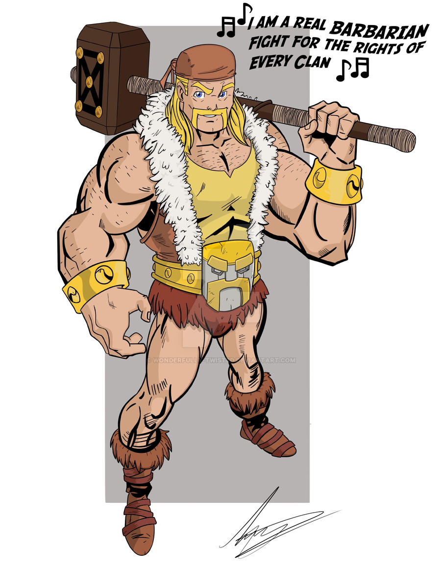 Horace, Son of Drax: 80s Cartoon barbarian