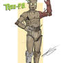 Tree-P.O. the wooden Warforged fanart