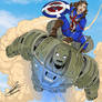 Marvel What If...Captain Carter And Hydra Stomper