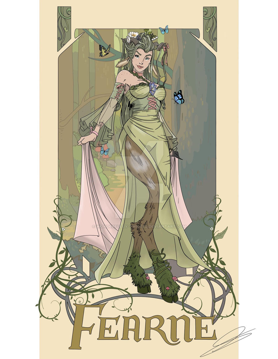 Fearne Critical Role Pin up by wonderfullytwisted on DeviantArt