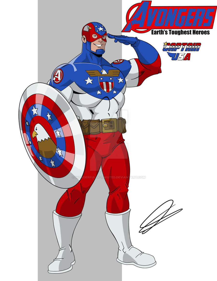 The Avongers Fan Art Captain Usa By Wonderfully Twisted On Deviantart The Avongers Fan Art Captain Usa By Wonderfully Twisted On Deviantart