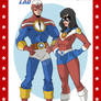 Patriot Teens, Liberty Lad and Incredi-Belle