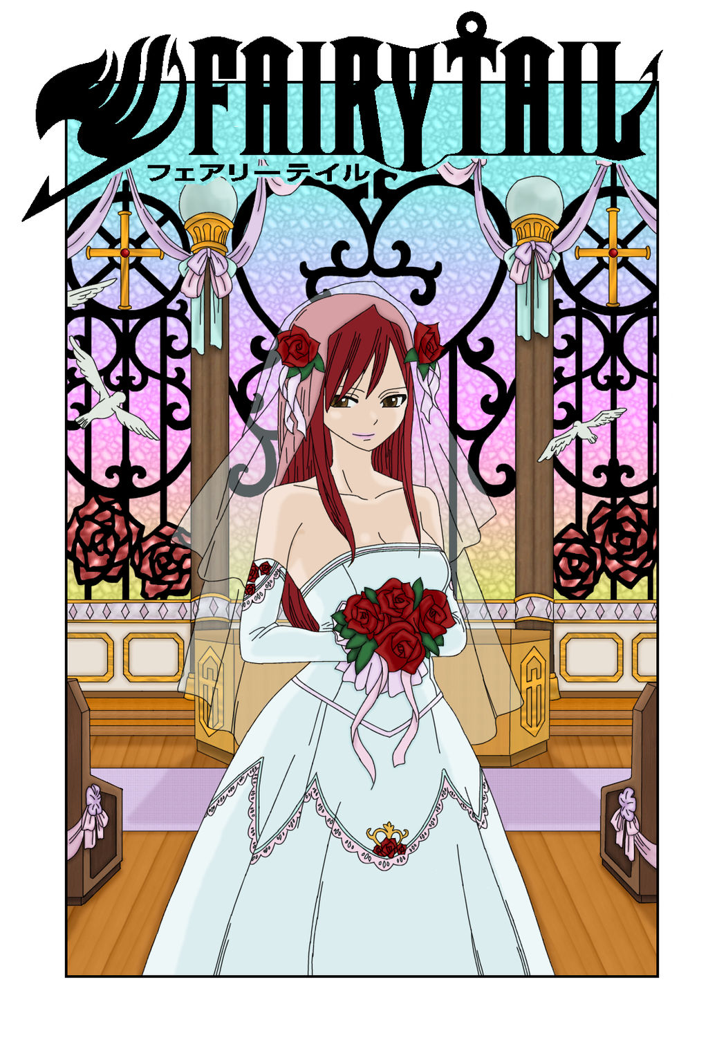 fairy tail erza wedding dress Wedding Meme Ideas