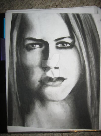 Avril in Charcoal