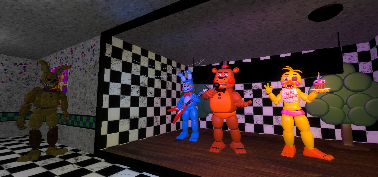Toy Animatronics Stage Test by ferisaac03 on DeviantArt