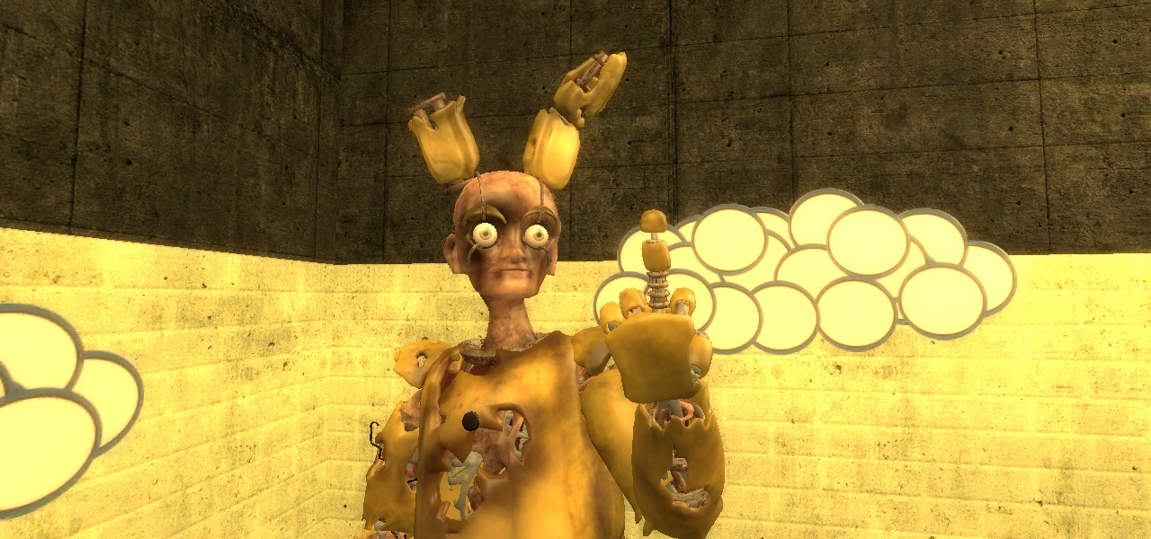 Disturbing Springtrap THE MOST DISTURBING SPRINGTRAP MODEL!!! by ferisaac03 on DeviantArt