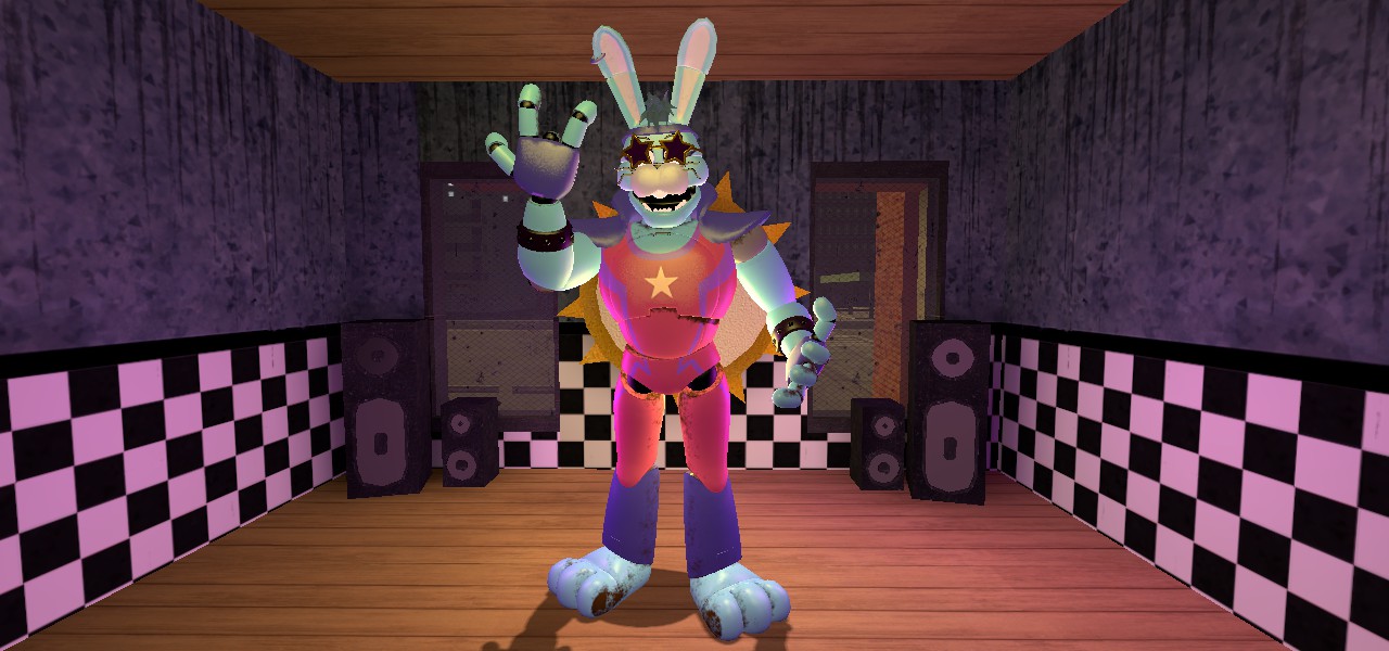 Fixed Glamrock Bonnie [UNOFFICIAL] by Joe130000 on DeviantArt