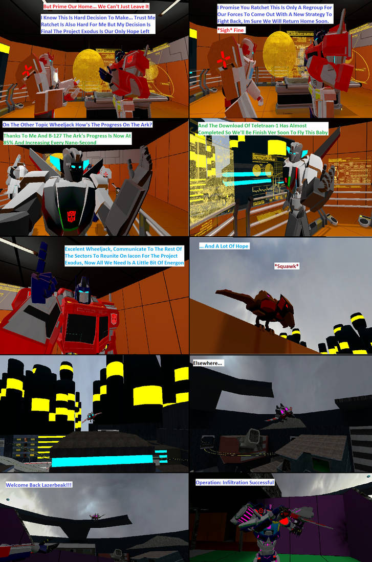 Transformers Project Exodus Chapter Ten by ferisaac03 on DeviantArt
