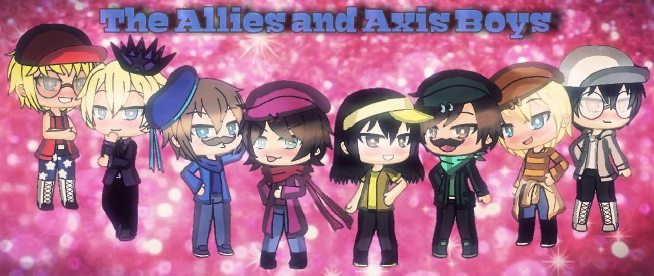 The Allies And Axis Boys Gacha Life Edit By Strawberryangel101 On Deviantart