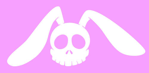 Bunny Skull _pink_