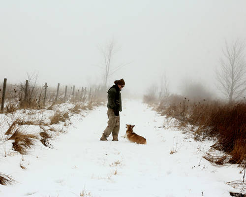 A Man and his Dog