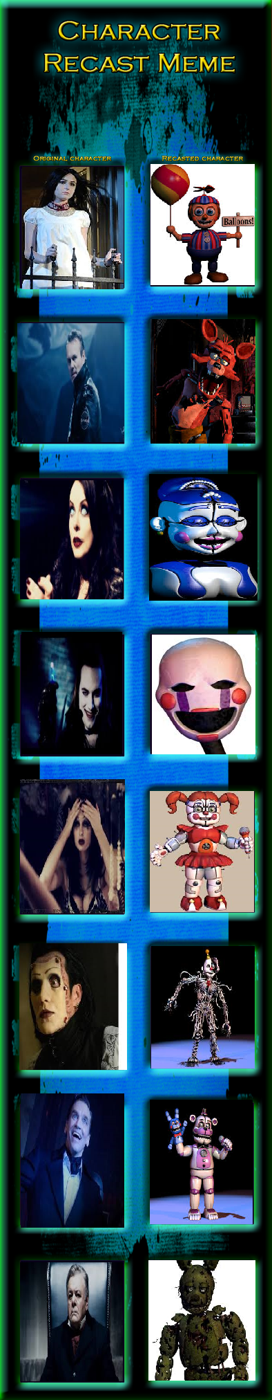 Recast Deviantart Base Repo FNAF Recast by KittyDusk13 on DeviantArt