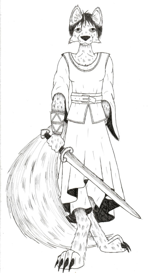 Wolf Shieldmaiden by LordFenrir on DeviantArt