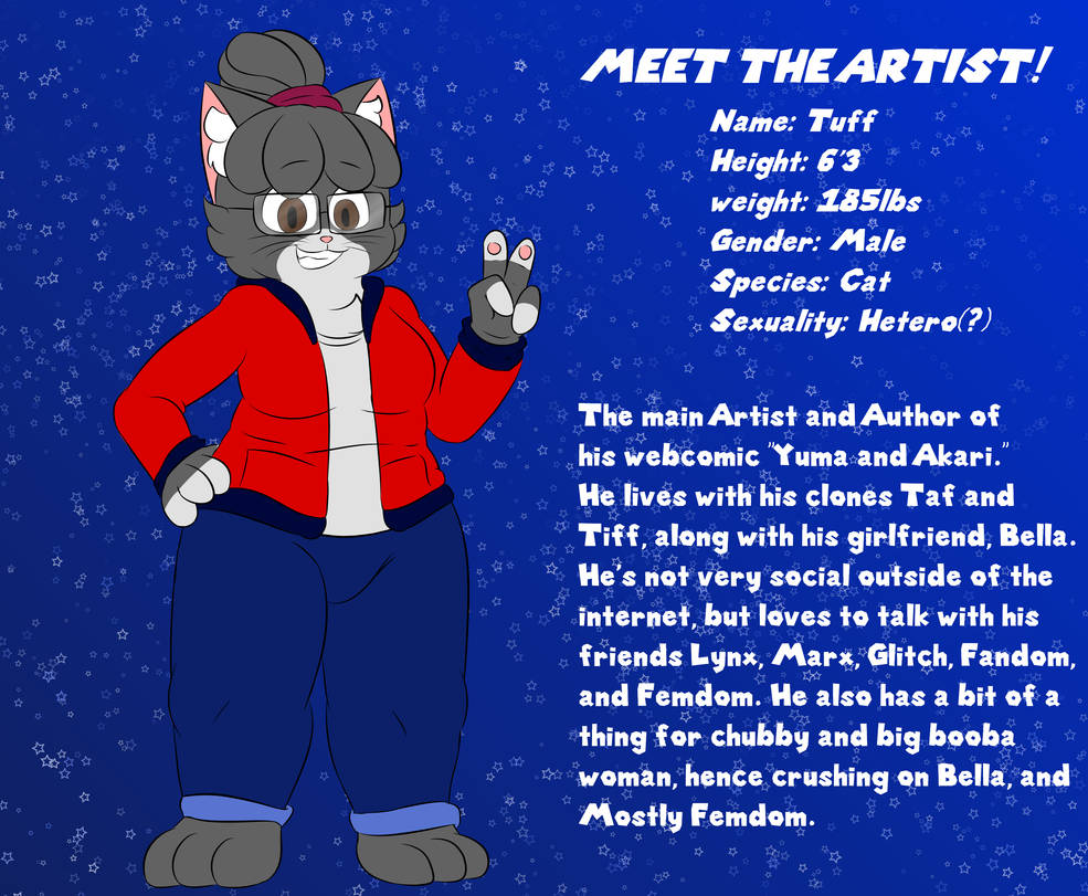 Tuff Ride Character New Tuff The Cat 2023 Character Sheet! by TuffTheCat on DeviantArt