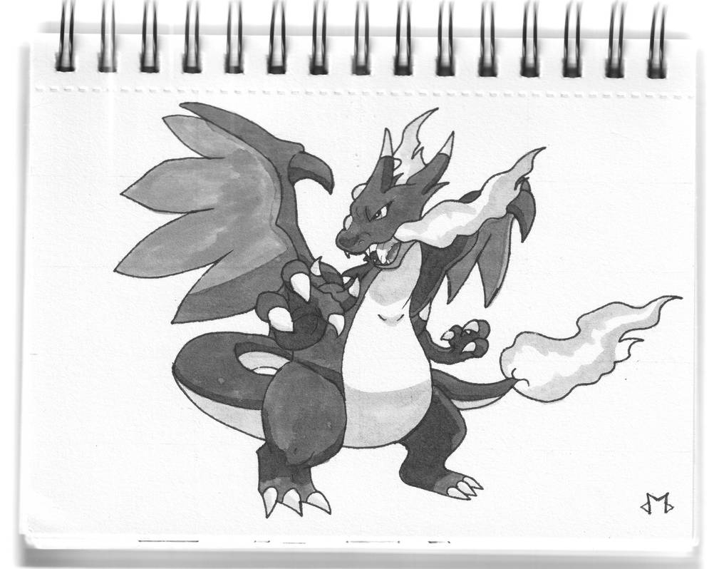 Mega Charizard X By DMb79 On DeviantArt