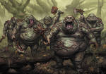 Gluttony Demons by jlewenhagen