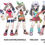 Female Trainers of Pokemon v2