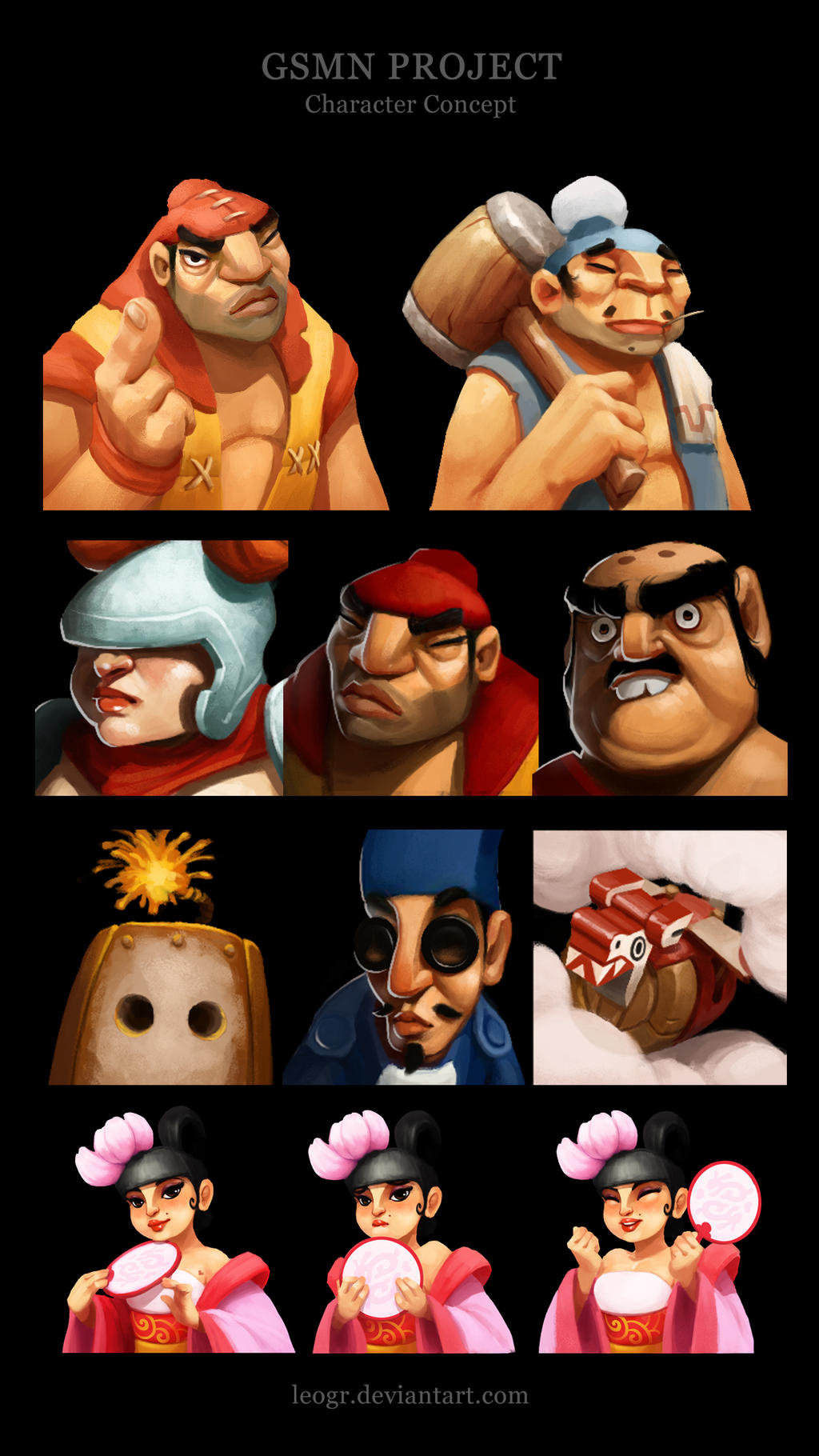 GSMN - Character by LeoGr