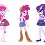 Glimmerverse: EQG Mane Six (So Far)