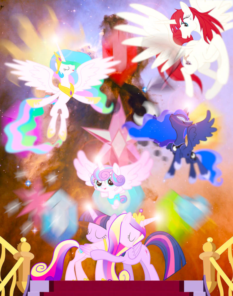 Alicorn Crowns Of Light by NightSkyEUP on DeviantArt