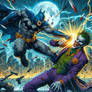 Batman Fighting Joker