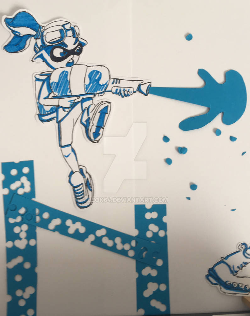 Blue Inkling Boy by leok64 on DeviantArt