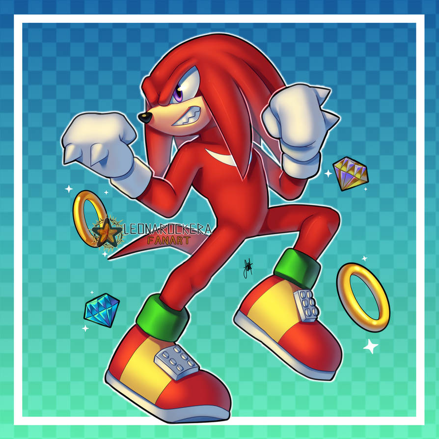 Knuckles the Echidna by leonarockera on DeviantArt
