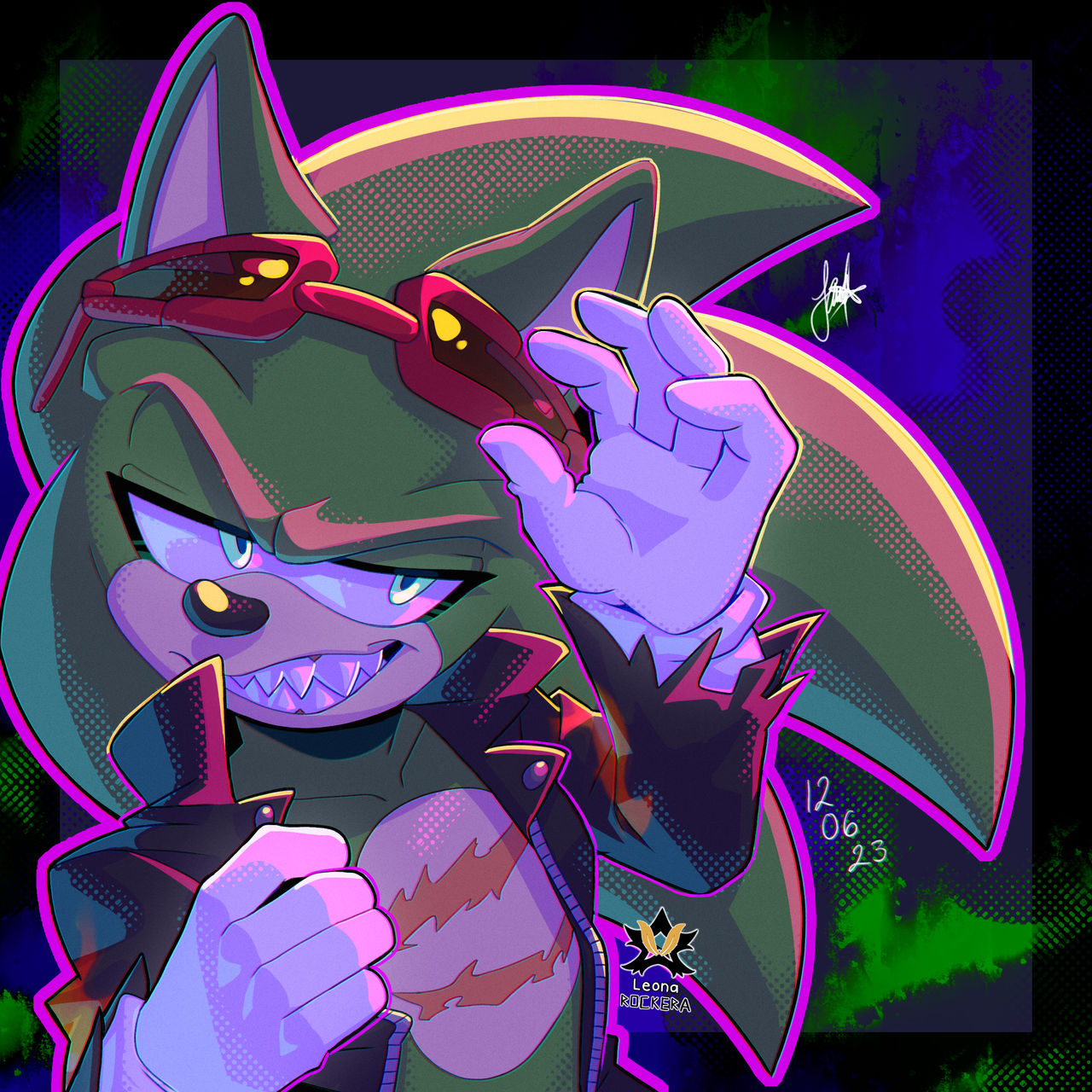 FANART Scourge the hedgehog by leonarockera on DeviantArt FANART Scourge the hedgehog by leonarockera on DeviantArt