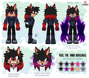 [ORIGINAL] Axel the Dark Hedgehog reference 2024