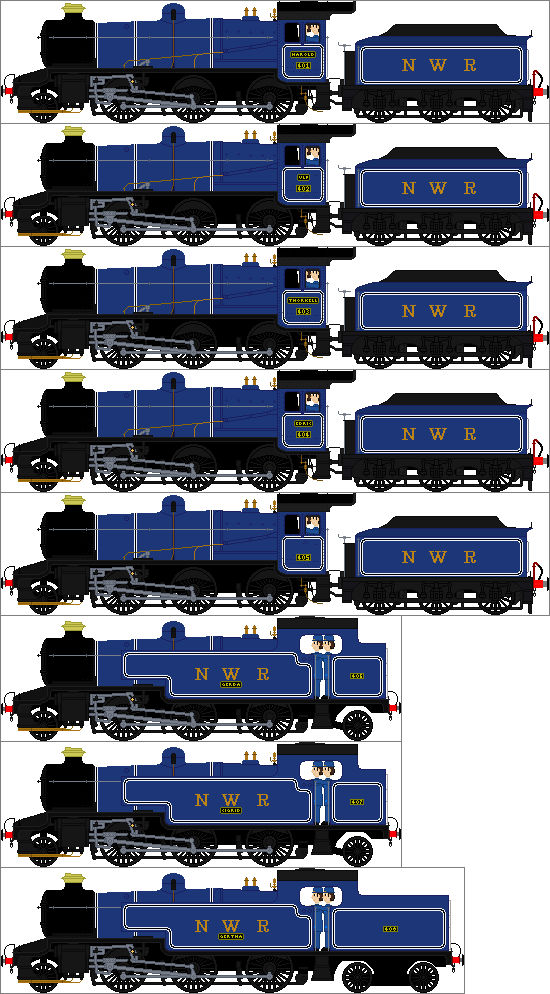 NWR No.403 - 409 'Woolworth Class' by Kaxman5735 on DeviantArt