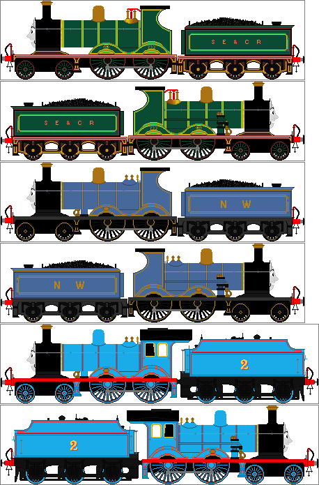 RWS Edward (As an SECR D Class) by Kaxman5735 on DeviantArt