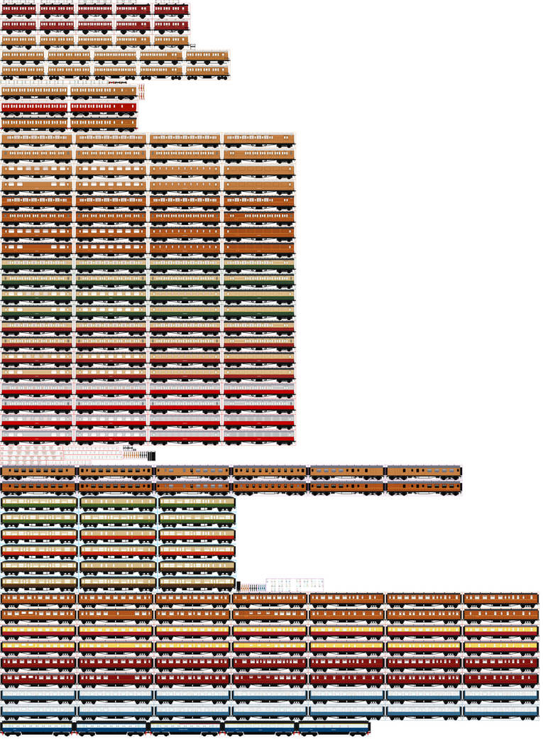 Train Roster NWR Passenger Coach Roster by Kaxman5735 on DeviantArt