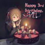Happy 3rd birthday, Evil!