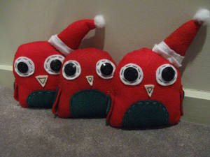 Christmas Owls