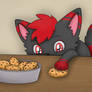 Sneaking a cookie