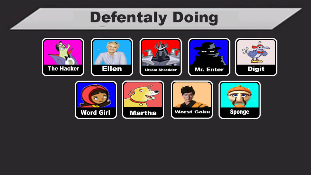 Sbbu Roster Deviantart SSBLU Old Roster Status 1 of 5 by SuperRichard100 on DeviantArt