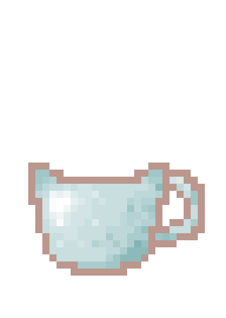 Cup of tea pixel animation by cuttingdiamonds on DeviantArt