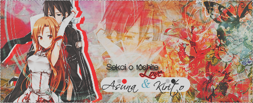 Asuna and kirito Firma