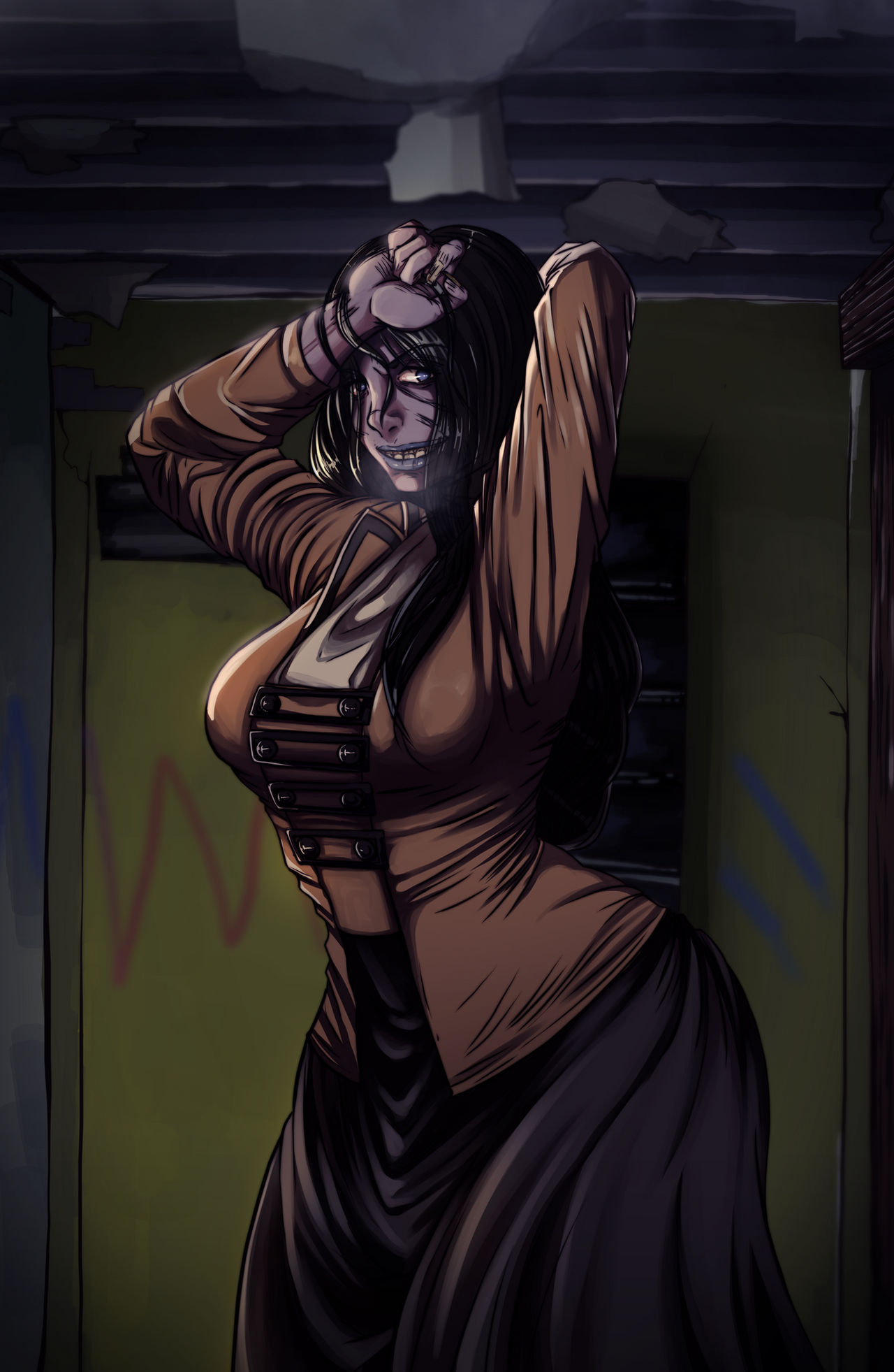 Deadstream Mildred Scary Ghost By JohnTazukura On DeviantArt deadstream-mildred-scary-ghost-by-johntazukura-on-deviantart
