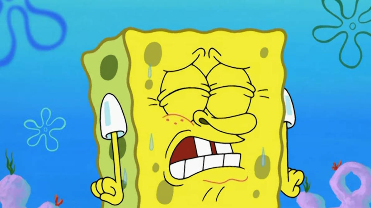 SpongeBob sad by mrfirey1 on DeviantArt