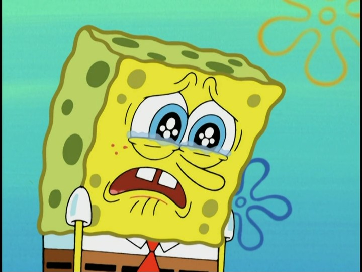 SpongeBob sad by mrfirey1 on DeviantArt