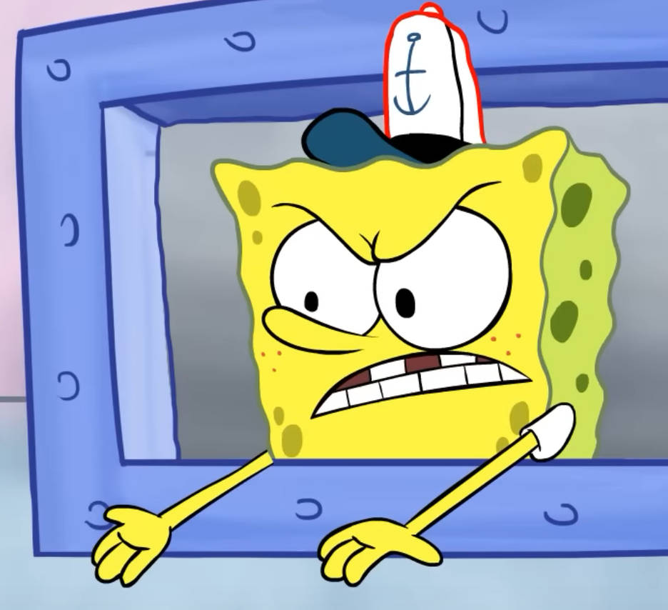 SpongeBob angry by mrfirey1 on DeviantArt