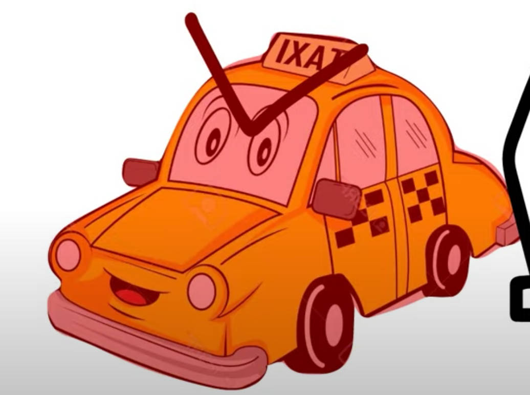 Two Taxi Rivalry Taxi angry by mrfirey1 on DeviantArt