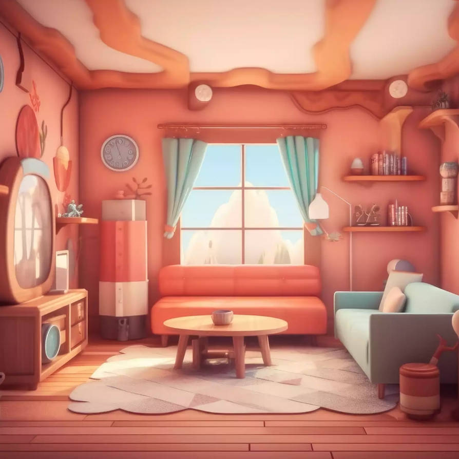 Whirled Room Deviantart Living room by mrfirey1 on DeviantArt