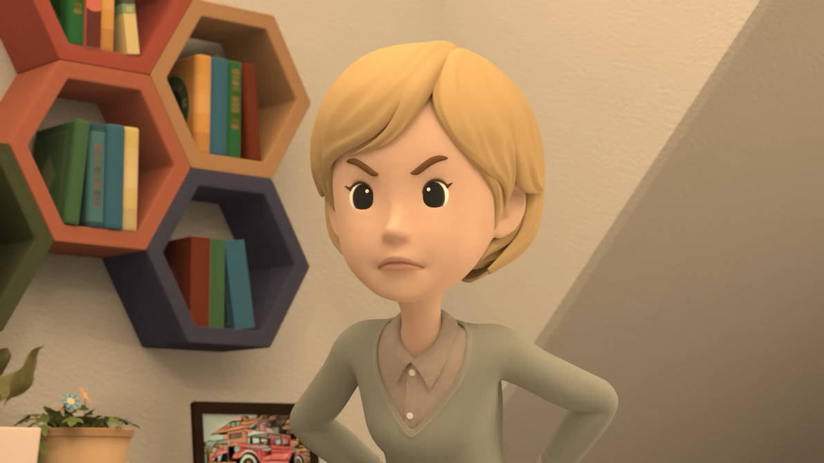 Sarah angry by mrfirey1 on DeviantArt