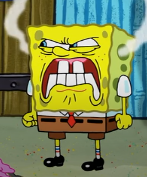 SpongeBob Angry By Mrfirey1 On DeviantArt spongebob-angry-by-mrfirey1-on-deviantart