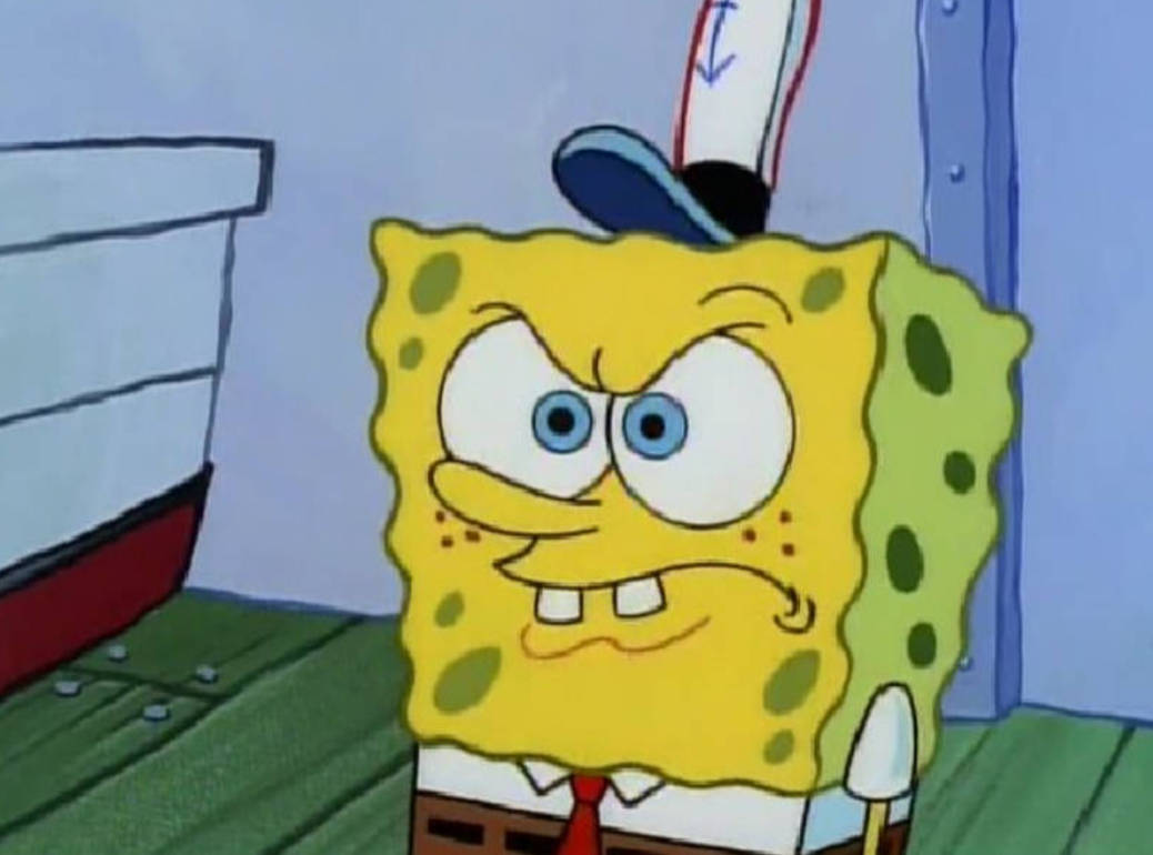 SpongeBob Angry By Mrfirey1 On DeviantArt spongebob-angry-by-mrfirey1-on-deviantart