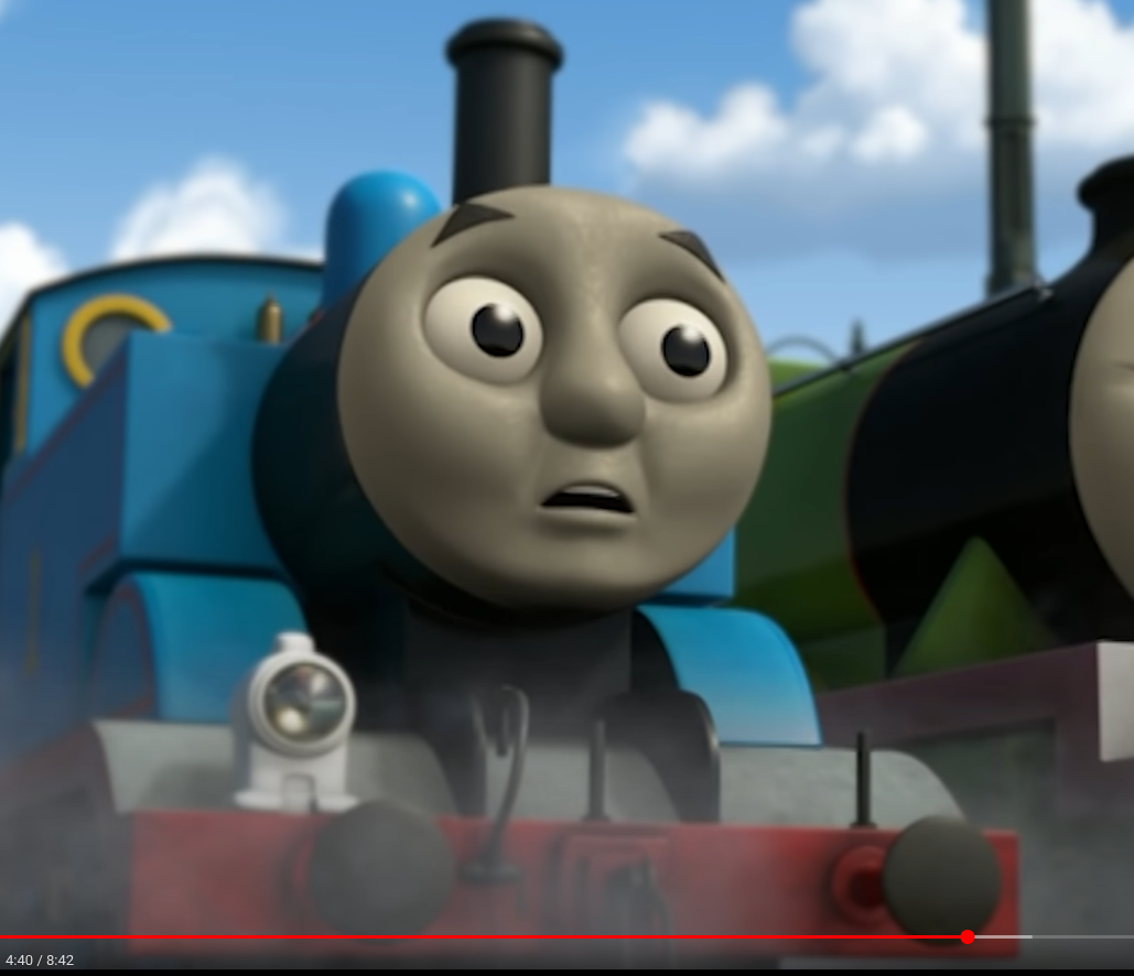 Thomas scared by mrfirey1 on DeviantArt