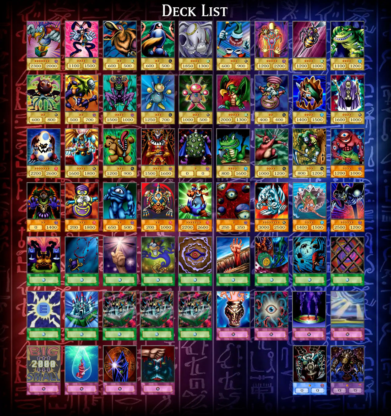Pegasus Crawford - Duelist Kingdom deck list by Kiramaru-kun on DeviantArt Pegasus Crawford - Duelist Kingdom deck list by Kiramaru-kun on DeviantArt